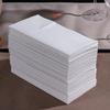 KLEENDOL Disposable Dinner Napkins with Built-in Flatware Pocket, Cloth Like Napkins,Disposbale Linen Feel White Napkin for Wedding Party,Prefolded for Silverware,100 Counts view 3