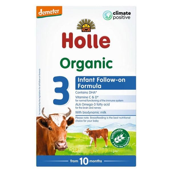 Holle Organic Infant Follow-on Formula 3, pack of 4