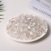 100g Natural Stones Clear Quartz Pink Crystal Amethyst Citrine Fluorite Aventurine Tiger Eye Obsidian Gravel for Decoration Home,Clear Quartz 9-12mm,100g view 1