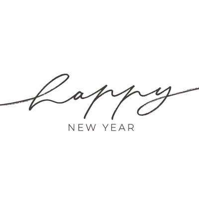 20 Napkins New Year Greeting New Year's Eve 24 cm