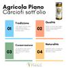 Agricola Piano - Artichokes in Oil | Grilled Baby Artichokes in Extra Virgin Olive Oil 1062 ml  100% Italian, Ancient Recipe  Artisanal Production view 2