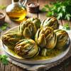 Agricola Piano - Artichokes in Oil | Grilled Baby Artichokes in Extra Virgin Olive Oil 1062 ml  100% Italian, Ancient Recipe  Artisanal Production view 4