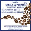 Caff Borbone Roasted Coffee Beans - Crema Superiore - Authentic Neapolitan Espresso - Intensity 7/10 - Powerful and Refined Blend with Notes of Milk Chocolate and Vanilla - 1kg Pack view 2