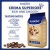 Caff Borbone Roasted Coffee Beans - Crema Superiore - Authentic Neapolitan Espresso - Intensity 7/10 - Powerful and Refined Blend with Notes of Milk Chocolate and Vanilla - 1kg Pack view 3
