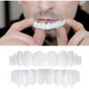 Brigtviee Teeth Veneers, Snap in Braces Instant Perfect Smile Temporary Replacement Tooth Kit, DIY Temporary Fake Teeth for Snap on Instant & Confidence Smile, with Box 2Pair view 1