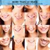 Brigtviee Teeth Veneers, Snap in Braces Instant Perfect Smile Temporary Replacement Tooth Kit, DIY Temporary Fake Teeth for Snap on Instant & Confidence Smile, with Box 2Pair view 3