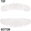 Brigtviee Teeth Veneers, Snap in Braces Instant Perfect Smile Temporary Replacement Tooth Kit, DIY Temporary Fake Teeth for Snap on Instant & Confidence Smile, with Box 2Pair view 4