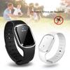 Bracelets Repellent Mosquito Ultrasonic, Electronic Anti-Mosquito Wristband Watch with USB Charging/Waterproof/Reusable/Portable for Outdoor Camping Hiking (Black(Without Time Display)) view 3