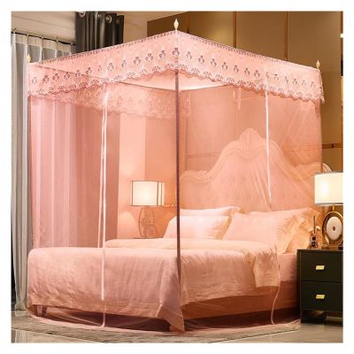 BUJOG Mosquito Net for Double Bed Large Screen Mesh Net for Mosquito Or Insect Protection Universal Mosquito Mesh Net for Travelling Camping and Family Used (Color : Jade, Size : 200X220cm)