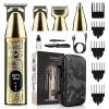 All Metal 5 in 1 Hair Trimmer Men's Multi-function Electric Hair Clipper Household Shaver Shaving Trimmer Washable Grooming Kit view 1