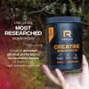 Reflex Nutrition Creatine Monohydrate Powder Unflavoured - Performance Enhancing 100% Creatine for Muscle Gains & Recovery - No Fillers or Additives - 450g (Vegan Creatine 5g per Serving, 90 Servings) view 4