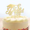 Rimego So Proud of You Cake Topper 2023 Graduation Cake Topper Graduation Party Decorations Congrats Grad Cake Picks for 2023 Congrats Grad Party Decorations Supplies view 4