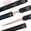 3 Swords Germany Brand Quality Pocket Tweezers for Hair Removal on The Way - Made in Germany view 2