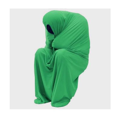 WGUST Sensory Body Sock Sensory Sock Great For Children Or Adult Use Body Sock Helps With ASD & SPD Sensory Den Fidget Anxiety & Spatial Awareness Aids (Color : Green, Size : XL/X-Large-74 * 165cm)