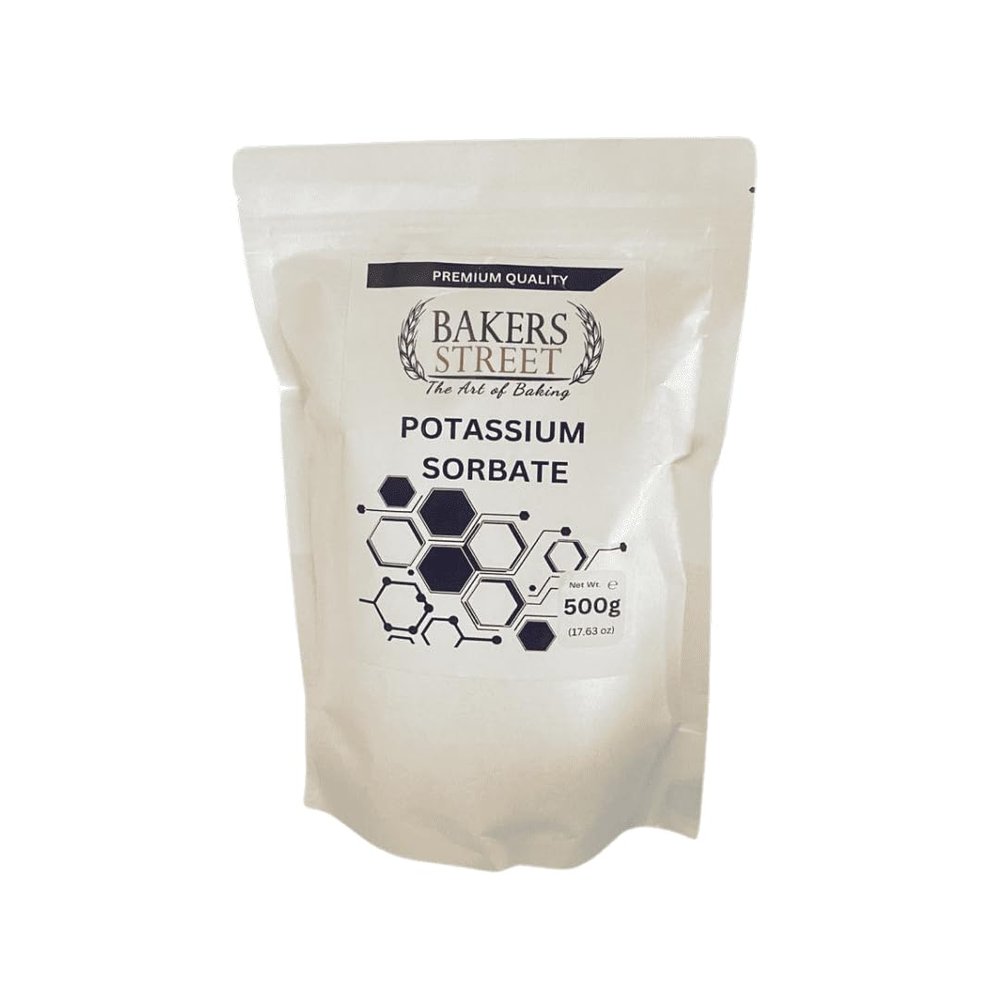 Bakers Street | Potassium Sorbate 500g | (Mould Inhibitor) | Premium Quality | Non-GMO | Gluten Free