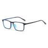 NOVESIXTDAT Rectangular Metal Reading Glasses, Fashion Computer Readers with Anti-Blue Light, Anti Glare Eyeglasses for Reading (Color : Green, Size : +0.50) view 1