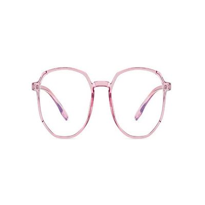 NOVESIXTDAT Ultra Light Reading Glasses for Women Men, HD Blue Light Blocking Reader, Lady Anti Glare Computer Flat Light Mirror (Color : Pink, Size : +1.50)