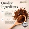 R Hygge Lions Mane Mushroom Coffee Ground 227g  Medium Light Roast Peruvian Arabica with Dual Extract Lions Mane, Low Acid Adaptogenic Coffee for Mental Clarity & Calm Focus, Artisan Roasted view 2