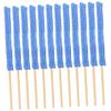 12Pcs cleaning stick washing cleaners detail dusting sticks spider web brush blinds cleaner multi-functional cleaning Mini Detail Dusters microfiber clear water bamboo cup view 1