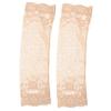Beaupretty Lace Scar Cover Sleeves for Women  2-pack Floral Forearm Arm Sleeves Lightweight and Breathable for Sun Protection and Tattoo Covering