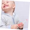 ibasenice 2pcs Kids Toothbrush Set Extra Soft Manual Toothbrush Fruit Bear Cartoon Ergonomic Handle Deep Cleaning for Boys and Girls view 3
