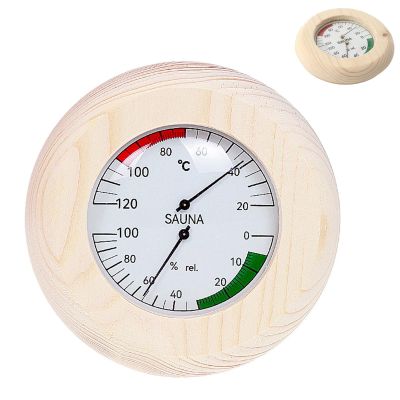 2 in 1 Hygror Thermor for Sauna Measure Tool Small om Accessories