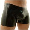 Sexy Black Latex Underwear Man Fetish Rubber Panties Men Briefs Pants,Custom Color,X-Large view 2