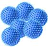Pack of 8 Dryer Balls, Dryer Balls for Tumble Dryers, Balls for Fluffy Laundry, Hedgehog Ball, Reusable Dryer Balls (Blue) view 1
