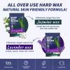 ANRUZ Waxing Kit, Wax kit for Hair Removal, Wax Pot for Waxing Professional with Silicone Bowl,4 Bags Wax Beads and 20 Applicator Sticks, 2 Treatment Oils-at Home Wax Machine for Full Body Waxing view 2