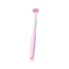 Aoguaro V Shaped Three Sided Toothbrush Adult & Kids Manual Soft Bristle Oral Cleaning Toothbrushes Easy to use in Cleaning All Around Teeth and Gum, Fresh Breath view 1