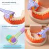 Aoguaro V Shaped Three Sided Toothbrush Adult & Kids Manual Soft Bristle Oral Cleaning Toothbrushes Easy to use in Cleaning All Around Teeth and Gum, Fresh Breath view 4