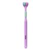 Aoguaro V Shaped Three Sided Toothbrush Adult & Kids Manual Soft Bristle Oral Cleaning Toothbrushes Easy to use in Cleaning All Around Teeth and Gum, Fresh Breath view 1