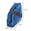 2PCS Heel Pillows Heel Protectors for Bed Sores Heel Pressure Relieve Cushion Anti Bed Sore Pad Leg Rest Ulcer Elevator Foot Ankle Support Pillow for Elderly Wheelchair Bedridden Patients view 3
