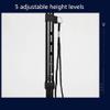 Canes Foldable Cane with LED Light Portable Walking Sticks with Storage Bag 5 Adjustable Height Levels Crutch Travel Family Hospitial Outdoor Black (Black) beautiful scenery view 4