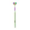 Aoguaro V Shaped Three Sided Toothbrush Adult & Kids Manual Soft Bristle Oral Cleaning Toothbrushes Easy to use in Cleaning All Around Teeth and Gum, Fresh Breath view 1