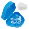 2 Pcs Retainer Cases with Vent Holes Orthodontic Dental Retainer Boxs Denture Storage Containers for Denture Braces Mouth Guard,Multifunctional Mouth Guard Case for Retainers,Mouthguards,Braces view 1
