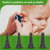 Reusable Diagnostic Otoscope Specula 2.5mm, 3mm, 4mm, 5mm Compatible with All We-lch All-yn view 4