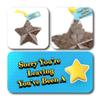 ButtonChocs Sorry You're Leaving Chocolate Star. Belgian Milk Chocolate Leaving Gift. Goodbye Gift. view 2
