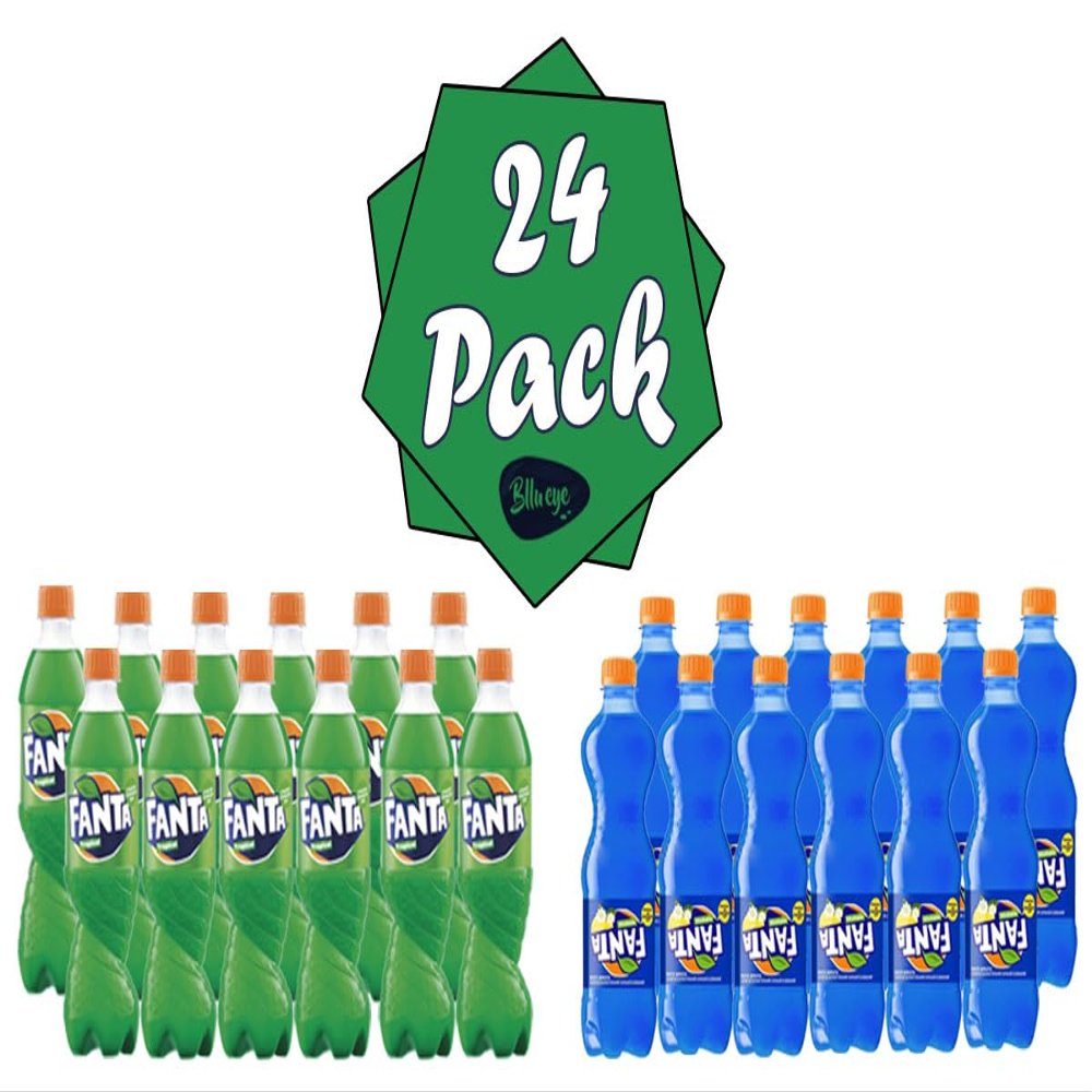 Fanta Tropical Exotic 500 ml & Fanta Shokata 500 ml x 24 Pack
