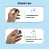 10pcs Disposable Compressed Hand Towels, Coin Tissues, Press Hand Wipes Disposable Portable Individual Compressed Wet Tissue for Outdoor view 2
