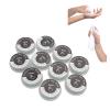 10pcs Disposable Compressed Hand Towels, Coin Tissues, Press Hand Wipes Disposable Portable Individual Compressed Wet Tissue for Outdoor view 4