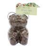 ButtonChocs Get Well Soon Chocolate Teddy Bear. Belgian Milk Chocolate Get Well Soon Gift. view 1
