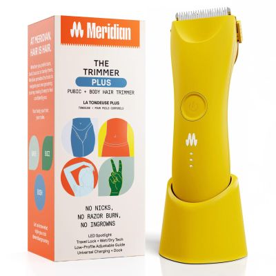 Meridian The Trimmer Plus | Body Hair Trimmer for Men & Women | Solar