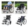 2pcs 6" 7" 8" PU solid tire front wheel wheelchair wheel rubber tire, black gray (Color : Black, Size : 7 inches) view 4