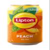 Lipton Peach Ice Tea Can 330 ml (Pack of 6), low calorie soft drink, 100% black tea extract view 4