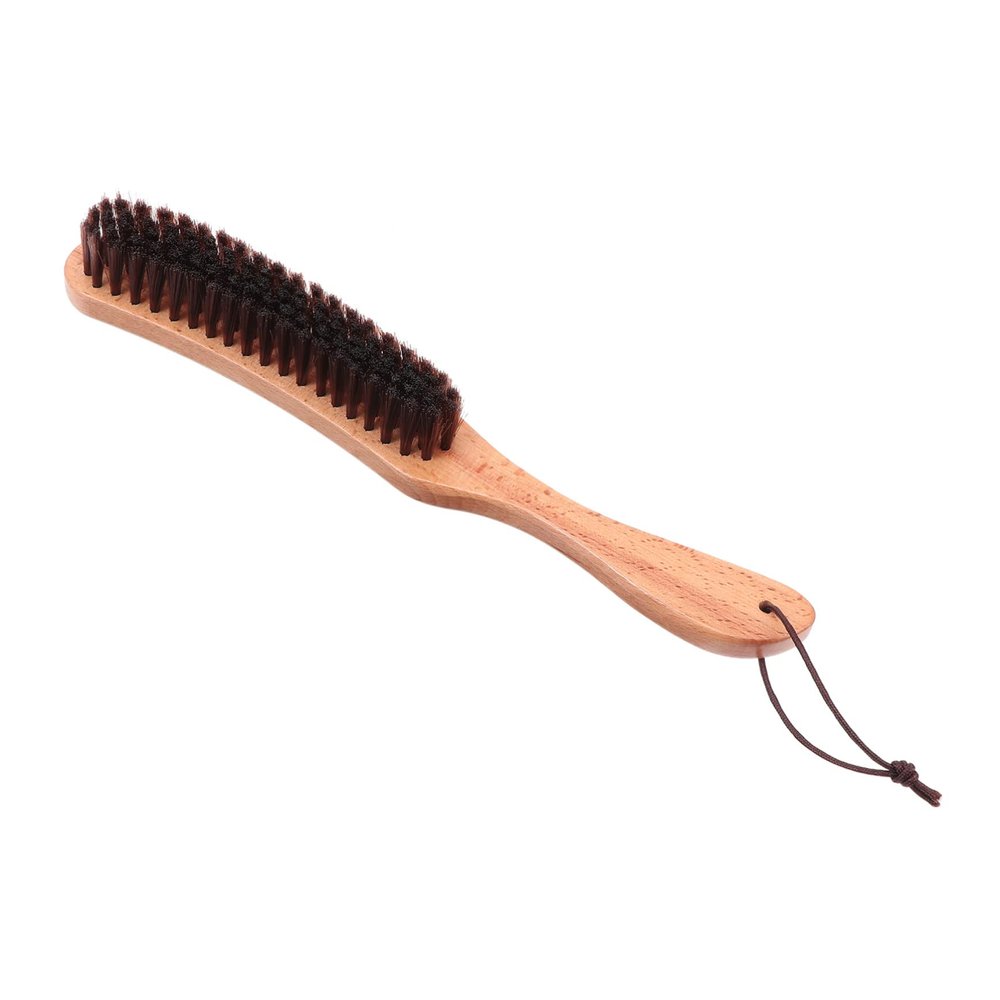 Beavorty Men Beard Brush Beard Shaping Tool Grooming Brush Mustache Cleaning for Facial Hair Styling and Shaving Routine