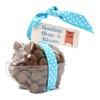 ButtonChocs Get Well Soon Chocolate Piglet - Sending Hogs & Kisses. Belgian Milk Chocolate Get Well Soon Gift. Thinking of You Gift. view 1