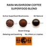 RARA Signature Mushroom Coffee (50g) - Full roast instant Arabica Coffee with Lion's Mane view 2