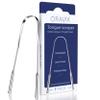 Tongue Scraper Stainless Steel | Tongue Cleaner | for a Fresh Breath and Better Oral Health | Stainless Steel Tongue Scrapers | Tongue Cleaner for Kids and Adults | ORAVIX view 1