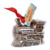 ButtonChocs To New Adventures Chocolate Train. Belgian Milk Chocolate Leaving Gift. Goodbye Gift. view 1